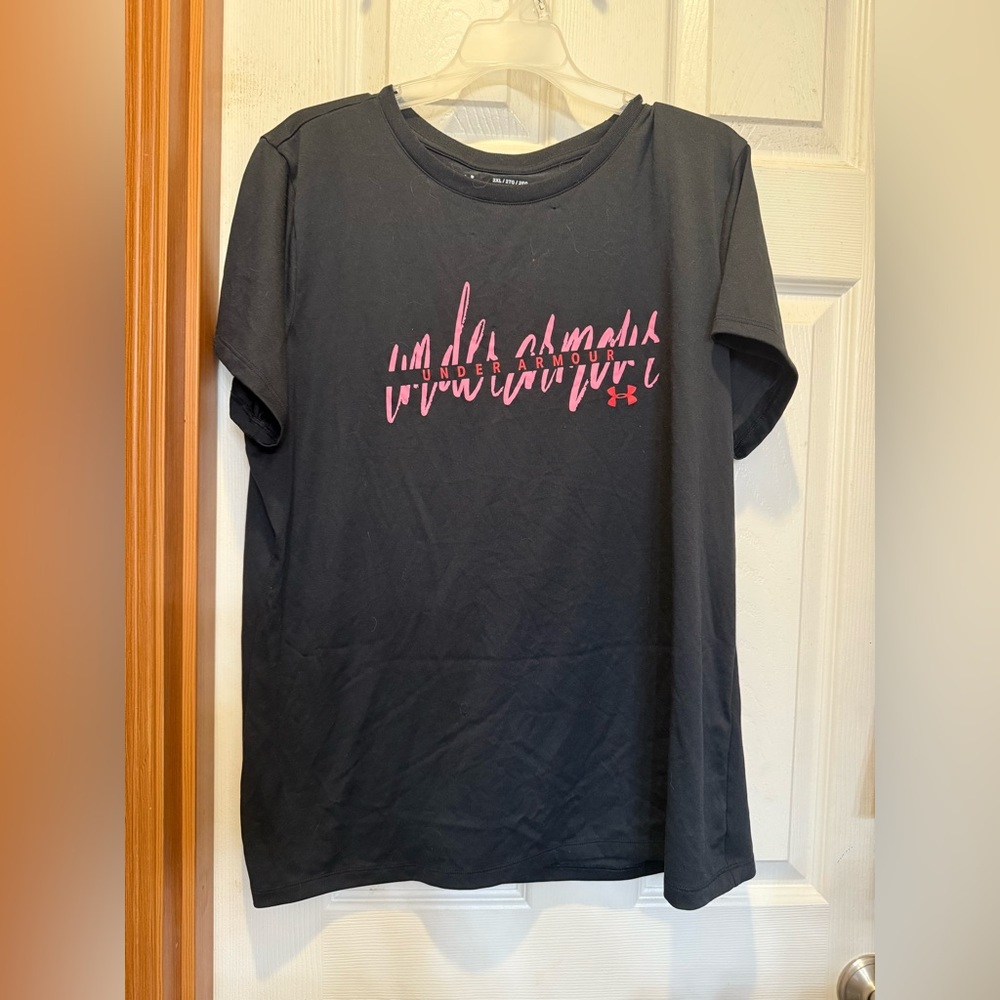 Under Armour heat gear workout tee